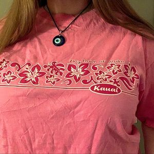 Pink Kauai Tourist Shirt